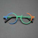 Altair Titanium Round Glasses Frame