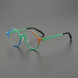 Altair Titanium Round Glasses Frame