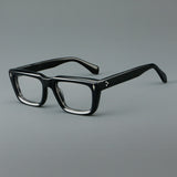 Sutton Retro Rectangle Acetate Glasses Frame