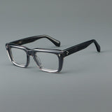 Sutton Retro Rectangle Acetate Glasses Frame