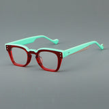 Ansel Vintage Square Acetate Glasses Frame