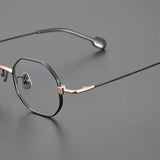 Hearne Polygon Titanium Glasses Frame