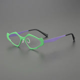 Karen Cat Eyes Titanium Glasses Frame