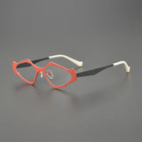 Karen Cat Eyes Titanium Glasses Frame