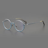 Yale Round Titanium Glasses Frame