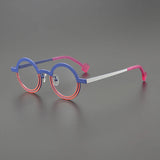 Qiao Round Titanium Glasses Frame