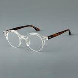 Gace Round Acetate Glasses Frame