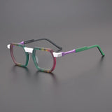 Clynt Acetate Rectangle Glasses Frame Rectangle Frames Southood Matte Color 