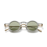 DC Round Titanium Glasses Frame With Magnetic Sunglasses Clips Aviator Frames Southood Light Gold 