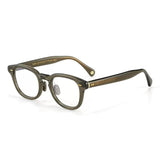 Frank Vintage Acetate Eyeglasses Frame Round Frames Southood Coffe 