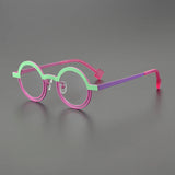 Qiao Round Titanium Glasses Frame