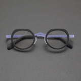 Jasper Titanium Acetate Glasses Frame Geometric Frames Southood 