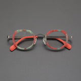 Jasper Titanium Acetate Glasses Frame Geometric Frames Southood 