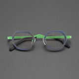 Jasper Titanium Acetate Glasses Frame Geometric Frames Southood 