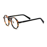 Van Vintage Round Acetate Optical Glasses Frame