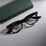 Fane Retro Rectangle Acetate Glasses Frame