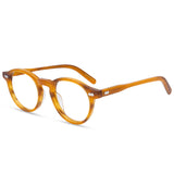 Hiram Retro Round Acetate Optical Glasses Frame