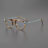 Mac Retro Aviator Acetate Glasses Frame