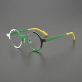 Altair Titanium Round Glasses Frame