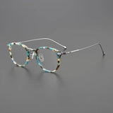 Merla Vintage Acetate Glasses Frame Cat Eye Frames Southood Silver 