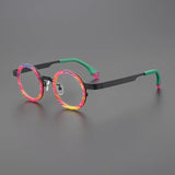 Oro Round Titanium Glasses Frame