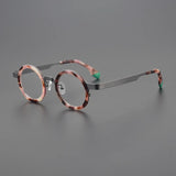 Oro Round Titanium Glasses Frame Round Frames Southood Grey 