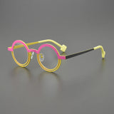 Qiao Round Titanium Glasses Frame