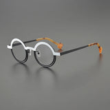 Qiao Round Titanium Glasses Frame