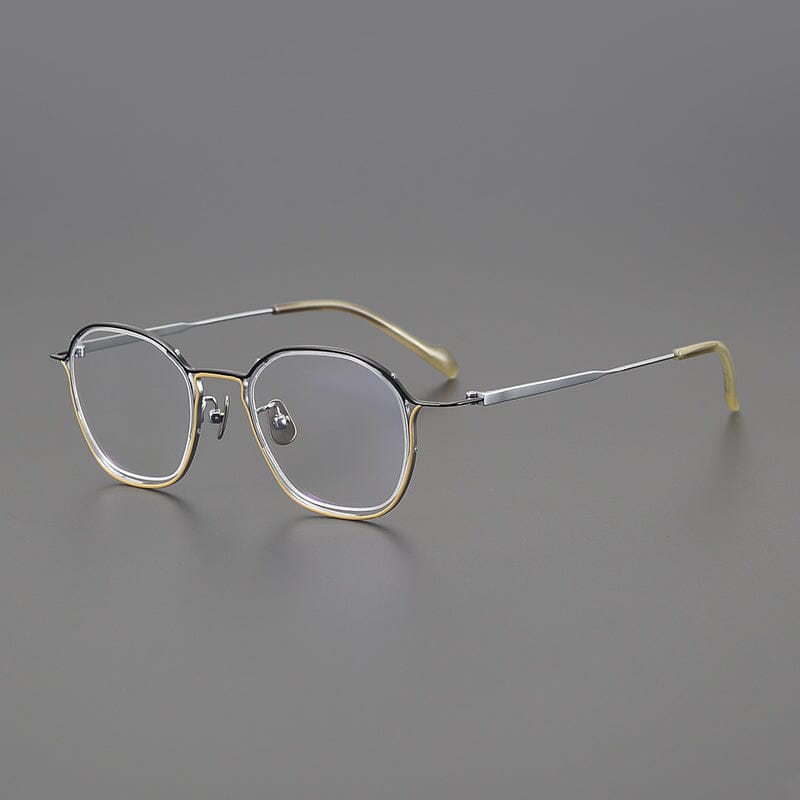 Wyth Square Titanium Glasses Frame Fomoloo 8205