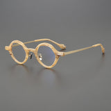 Okes Round Titanium Glasses Frame