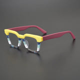 Nils Retro Rectangle Glasses Frame