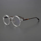 Van Vintage Round Acetate Optical Glasses Frame