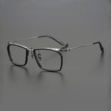 Tatum Vintage Square Titanium Glasses Frame