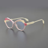 Shadow Acetate Cat Eye Glasses Frame