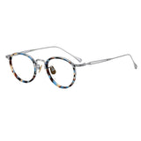 Daran Titanium Round Glasses Frames